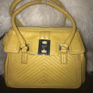 Vintage L.A.M.B Mustard Yellow Purse 👜